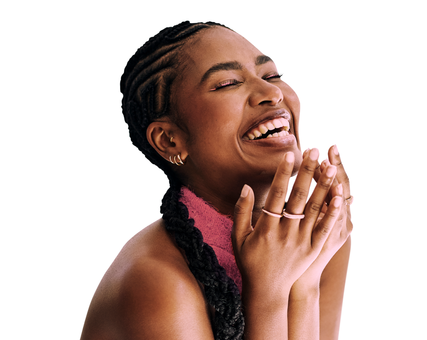 A happy person