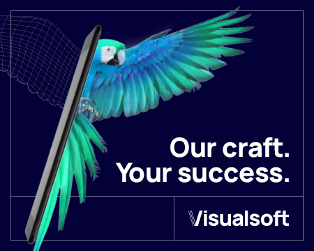 Visualsoft's website
