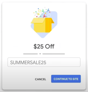 shopping network promotion 2